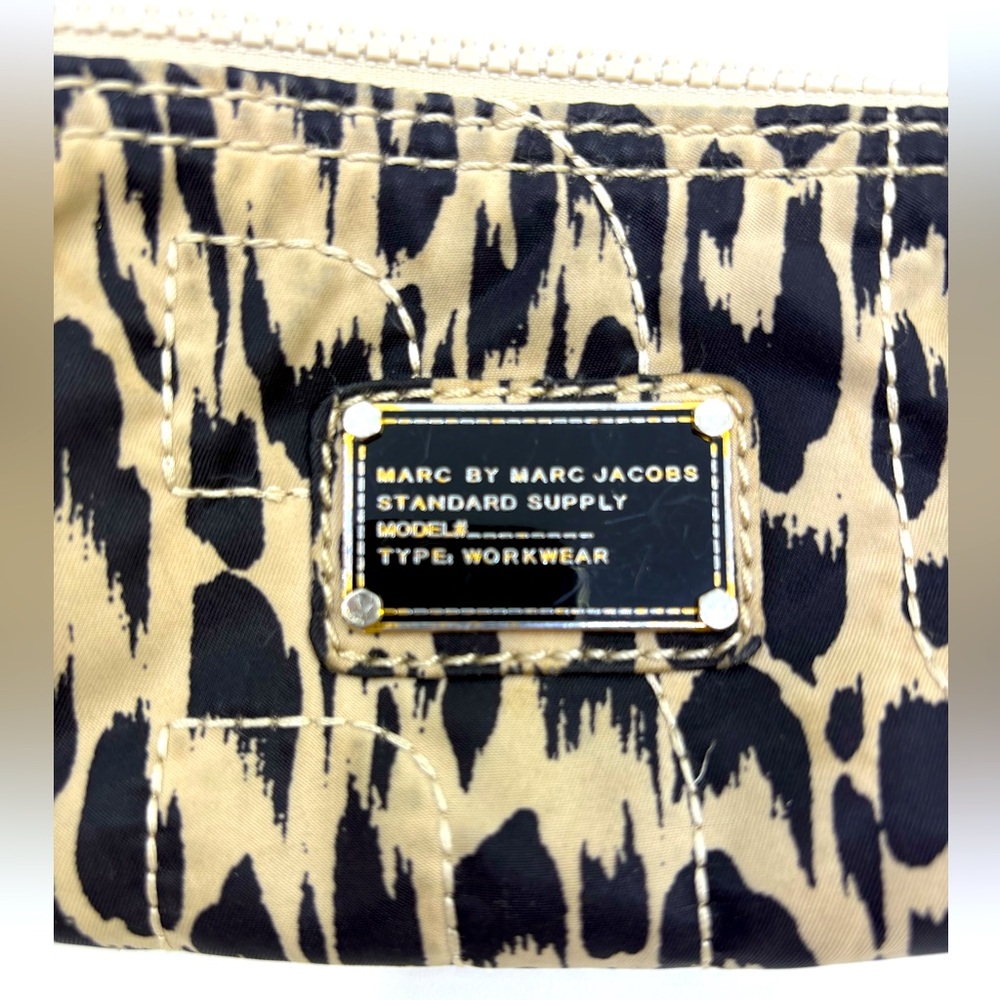 Marc By Marc Jacobs cheetah print pencil holders/ accessory bag - Picture 4 of 5